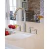 imageMoen 3944ORB Deck Mounted Kitchen Soap Dispenser with Above the Sink Refillable Bottle Oil Rubbed Bronze