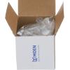 imageMoen 96797 Chateau Collection Replacement Tub and Shower Faucet Knob Handle Kit Chrome and White Insert