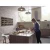imageMoen Spot Resist Stainless Modern Deck Mounted Kitchen Soap Dispenser with AbovetheSink Refillable Bottle S3947SRSSpot Resist Stainless