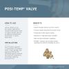 imageMoen Voss Brushed Nickel PosiTemp Tub Shower Valve Trim only Valve Required T2691BNBronze