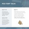 imageMoen Voss Brushed Nickel PosiTemp Tub Shower Valve Trim only Valve Required T2691BNGold
