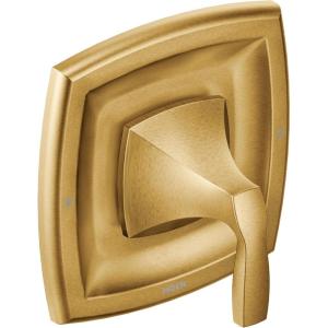 imageMoen Voss Brushed Nickel PosiTemp Tub Shower Valve Trim only Valve Required T2691BNGold