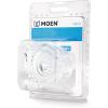 imageMOEN 100710 Collection PosiTemp One Tub and Shower Replacement Handle Kit White and Chrome Knob Insert 1 count or UnfinishedKit