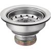 imageMOEN 22036 Collection 312 Inch Kitchen Sink Stainless Steel Basket Strainer with Drain Assembly Pack of 1 StainlessStainless