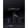 imageMoen Align Brushed Nickel 2 or 3Function Diverter Transfer Trim Kit Valve Required T4191BNMatte Black