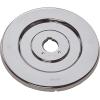 imageMoen Chrome Chateau Collection Replacement Escutcheon Pate for OneHandle Tub and Shower Faucets 16090