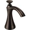 imageMoen S3946ORB Transitional Deck Mounted Kitchen Soap Dispenser with Above the Sink Refillable Bottle Oil Rubbed BronzeOil Rubbed Bronze