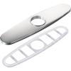 imageMoen 141002 Kitchen Faucet Escutcheon Deckplate for 3Hole Installation ChromeChrome