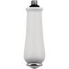 imageMoen 97466 Monticello Replacement Lever Handle Insert Porcelain and Chrome