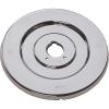 imageMoen Chrome Chateau Collection Replacement Escutcheon Pate for OneHandle Tub and Shower Faucets 16090