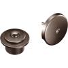 imageMoen OilRubbed Bronze PushNLock Tub and Shower Drain Kit with 112 Inch Threads Drain Plug and Overflow T90331ORB