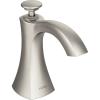imageMoen S3948SRS Transitional Deck Mounted Kitchen Soap Dispenser with Above the Sink Refillable Bottle Spot Resist StainlessSpot Resist Stainless