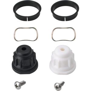 imageMoen 97556 Monticello Handle Adapter Kit Monticello Centerset Mini Widespread ampamp Roman Tub Hot And Cold Included