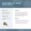 imageMoen Brushed Nickel Exacttemp Volume Control Trim Valve Required TS3600BNOil Rubbed Bronze