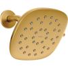 imageMoen Verso EcoPerformance Infiniti Dial Square Rain Shower Head 6Inch Diameter Spray Head Matte Black 220R4EPBLBrushed Gold
