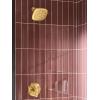 imageMoen Verso EcoPerformance Infiniti Dial Square Rain Shower Head 6Inch Diameter Spray Head Matte Black 220R4EPBLBrushed Gold