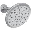 imageMoen Verso EcoPerformance Infiniti Dial Square Rain Shower Head 6Inch Diameter Spray Head Matte Black 220R4EPBLChrome