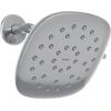 imageMoen Verso EcoPerformance Infiniti Dial Square Rain Shower Head 6Inch Diameter Spray Head Matte Black 220R4EPBLChrome