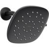 imageMoen Verso EcoPerformance Infiniti Dial Square Rain Shower Head 6Inch Diameter Spray Head Matte Black 220R4EPBLMatte Black
