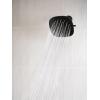 imageMoen Verso EcoPerformance Infiniti Dial Square Rain Shower Head 6Inch Diameter Spray Head Matte Black 220R4EPBLMatte Black