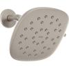 imageMoen Verso EcoPerformance Infiniti Dial Square Rain Shower Head 6Inch Diameter Spray Head Matte Black 220R4EPBLSpot Resist Nickel