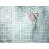 imageMoen Verso EcoPerformance Infiniti Dial Square Rain Shower Head 6Inch Diameter Spray Head Matte Black 220R4EPBLSpot Resist Nickel