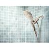 imageMoen Verso Infiniti Dial Square Handheld Shower 5Inch Diameter Spray Head Chrome 220H5Brushed Nickel