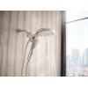 imageMoen Verso Infiniti Dial Square Handheld Shower 5Inch Diameter Spray Head Chrome 220H5Brushed Nickel