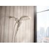 imageMoen Verso Infiniti Dial Square Handheld Shower 5Inch Diameter Spray Head Chrome 220H5Brushed Nickel