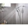 imageMoen Verso Infiniti Dial Square Handheld Shower 5Inch Diameter Spray Head Chrome 220H5Chrome