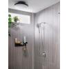 imageMoen Verso Infiniti Dial Square Handheld Shower 5Inch Diameter Spray Head Chrome 220H5Chrome