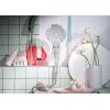 imageMoen Verso Infiniti Dial Square Handheld Shower 5Inch Diameter Spray Head Chrome 220H5Chrome