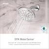 imageMoen Verso Infiniti Dial Square Handheld Shower 5Inch Diameter Spray Head Chrome 220H5Chrome