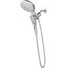 imageMoen Verso Infiniti Dial Square Handheld Shower 5Inch Diameter Spray Head Chrome 220H5Chrome