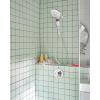 imageMoen Verso Infiniti Dial Square Handheld Shower 5Inch Diameter Spray Head Chrome 220H5Chrome