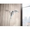 imageMoen Verso Infiniti Dial Square Handheld Shower 5Inch Diameter Spray Head Chrome 220H5Chrome
