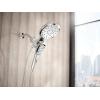 imageMoen Verso Infiniti Dial Square Handheld Shower 5Inch Diameter Spray Head Chrome 220H5Chrome