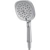 imageMoen Verso Infiniti Dial Square Handheld Shower 5Inch Diameter Spray Head Chrome 220H5Chrome