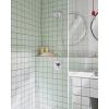 imageMoen Verso Infiniti Dial Square Handheld Shower 5Inch Diameter Spray Head Chrome 220H5Chrome