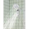imageMoen Verso Infiniti Dial Square Handheld Shower 5Inch Diameter Spray Head Chrome 220H5Chrome