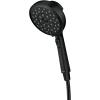 imageMoen Verso Infiniti Dial Square Handheld Shower 5Inch Diameter Spray Head Chrome 220H5Matte Black