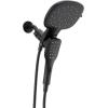 imageMoen Verso Infiniti Dial Square Handheld Shower 5Inch Diameter Spray Head Chrome 220H5Matte Black