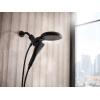 imageMoen Verso Infiniti Dial Square Handheld Shower 5Inch Diameter Spray Head Chrome 220H5Matte Black