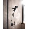 imageMoen Verso Infiniti Dial Square Handheld Shower 5Inch Diameter Spray Head Chrome 220H5Matte Black