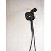imageMoen Verso Infiniti Dial Square Handheld Shower 5Inch Diameter Spray Head Chrome 220H5Matte Black