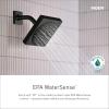 imageMoen Verso Infiniti Dial Square Handheld Shower 5Inch Diameter Spray Head Chrome 220H5Matte Black
