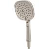 imageMoen Verso Infiniti Dial Square Handheld Shower 5Inch Diameter Spray Head Chrome 220H5Spot Resist Nickel