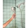 imageMoen Verso Infiniti Dial Square Handheld Shower 5Inch Diameter Spray Head Chrome 220H5Spot Resist Nickel