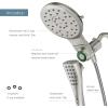 imageMoen Verso Infiniti Dial Square Handheld Shower 5Inch Diameter Spray Head Chrome 220H5Spot Resist Nickel