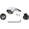 imageMoen Chrome Metal Replacement Lever Shower Handle Kit for Single Handle Tub and Shower Faucets 100657